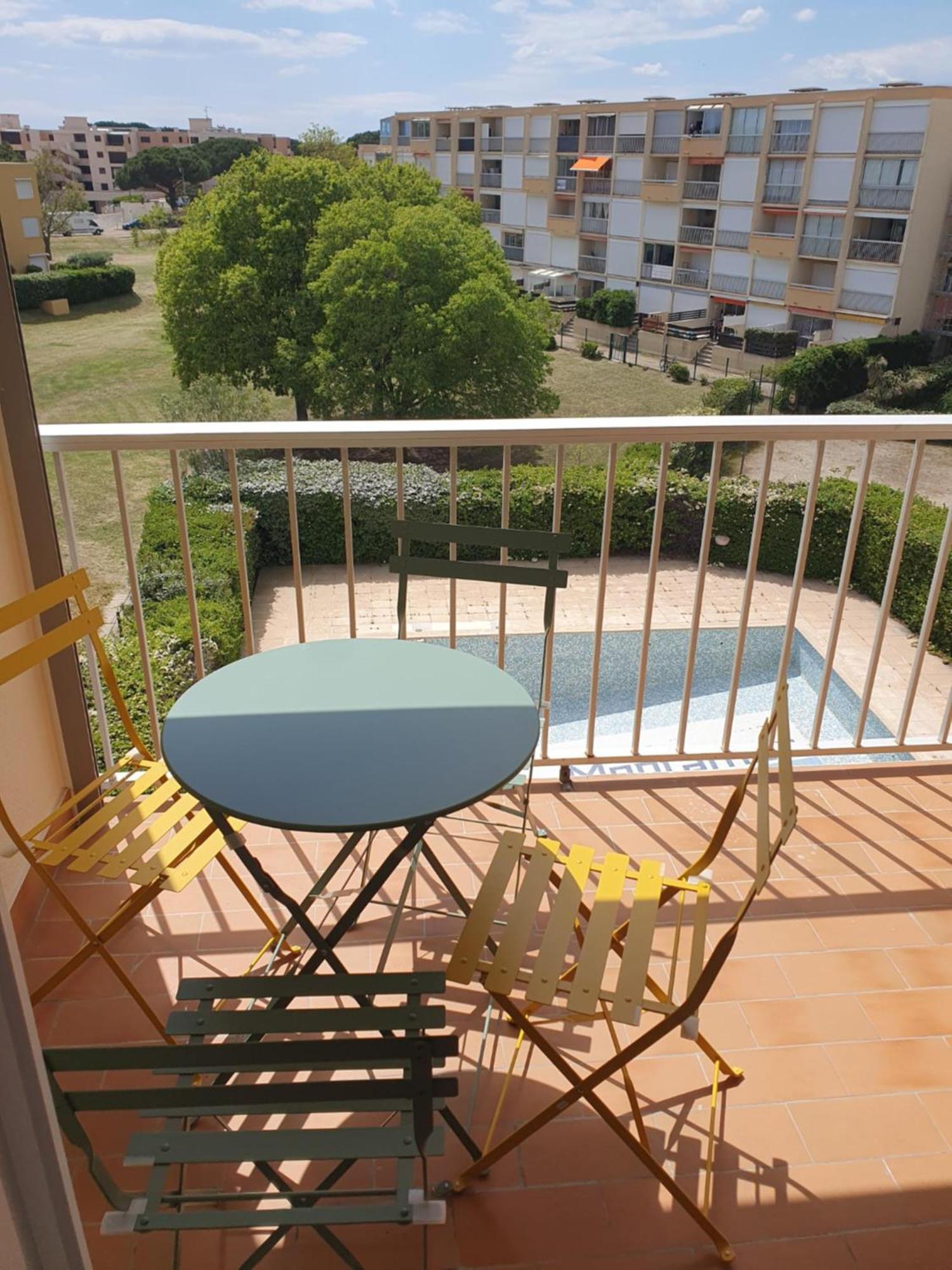 Les Terrasses De La Baronnie Appartement Climatise Avec 1 Chambre Et Piscine Ouverte Du 28 Mai 2025 Au 28 Septembre 2025 Le Grau-du-Roi Exterior photo